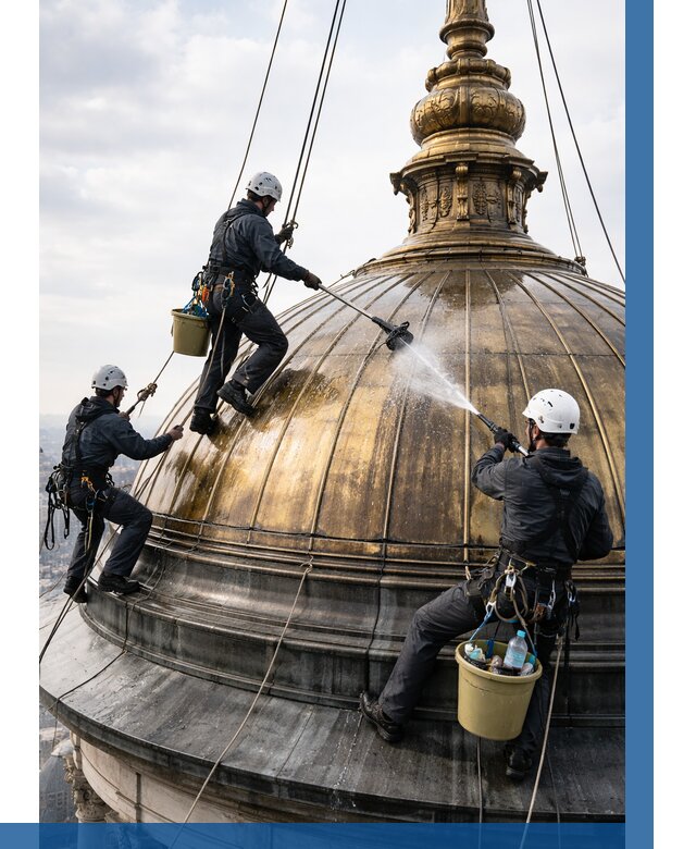 Мойка куполов и шпилей в Лянторе от 8190 р. - заказать | ВЫСОТНИК-Лнт