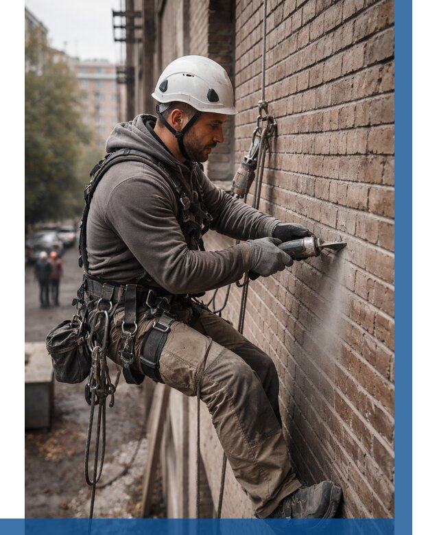 Расшивка кирпичных швов в Лянторе от 614 р. | ВЫСОТНИК-Лнт