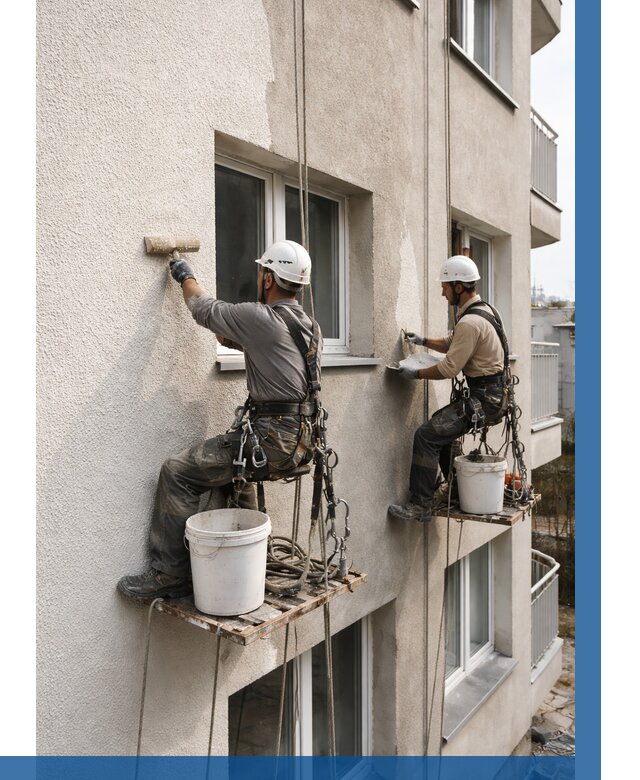 Нанесение короеда на фасад в Лянторе от 461 р. | ВЫСОТНИК-Лнт