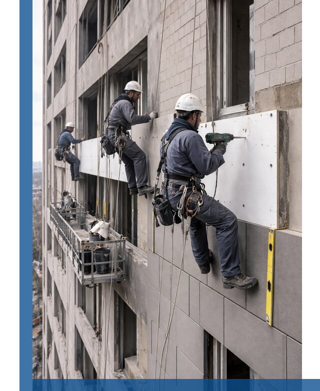 Монтаж фасадных термопанелей высокого качества в Лянторе