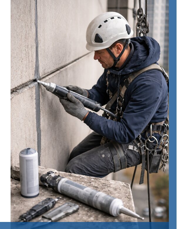 Вторичная герметизация швов в Лянторе от 461 р. | ВЫСОТНИК-Лнт