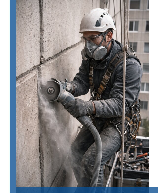 Штробление межпанельных швов в Лянторе качественно и быстро