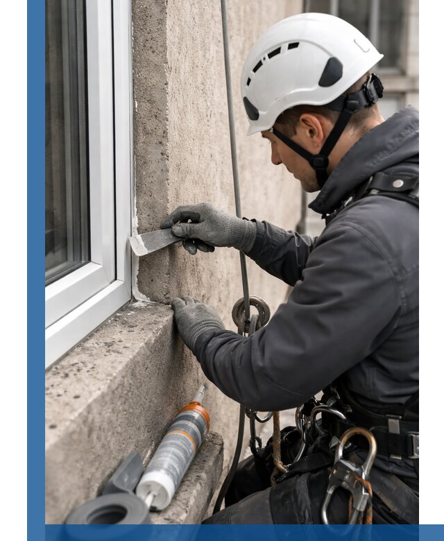 Герметизация монтажных швов окон в Лянторе с гарантией качества