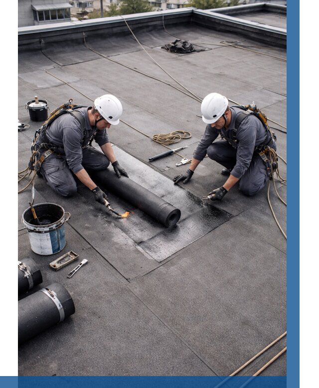 Ремонт мягкой кровли под ключ в Лянторе от 717 р. | ВЫСОТНИК-Лнт