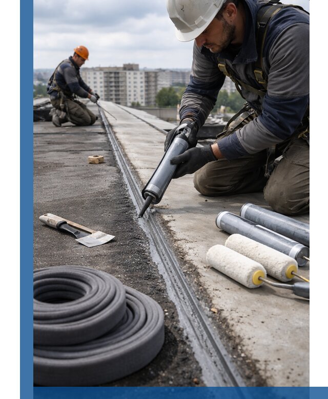 Герметизация швов кровли в Лянторе с гарантией герметичности