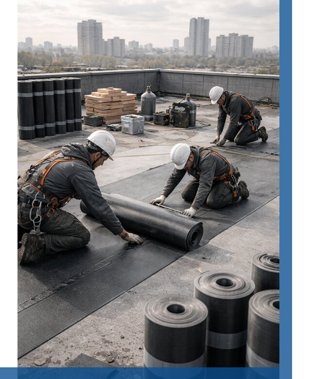 Монтаж мягкой кровли под ключ в Лянторе от 461 р. | ВЫСОТНИК-Лнт