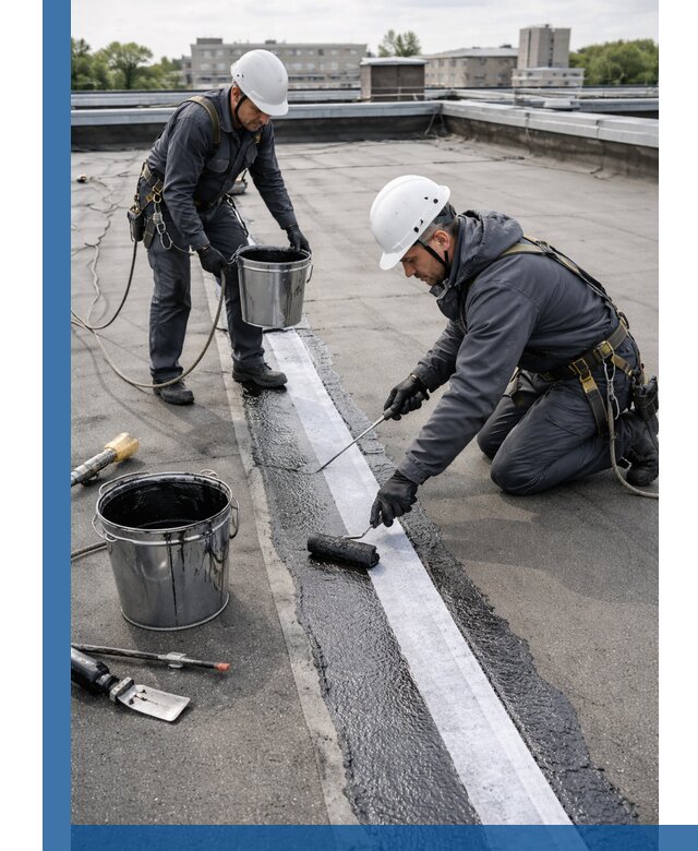 Гидроизоляция кровли мастикой в Лянторе надежная защита