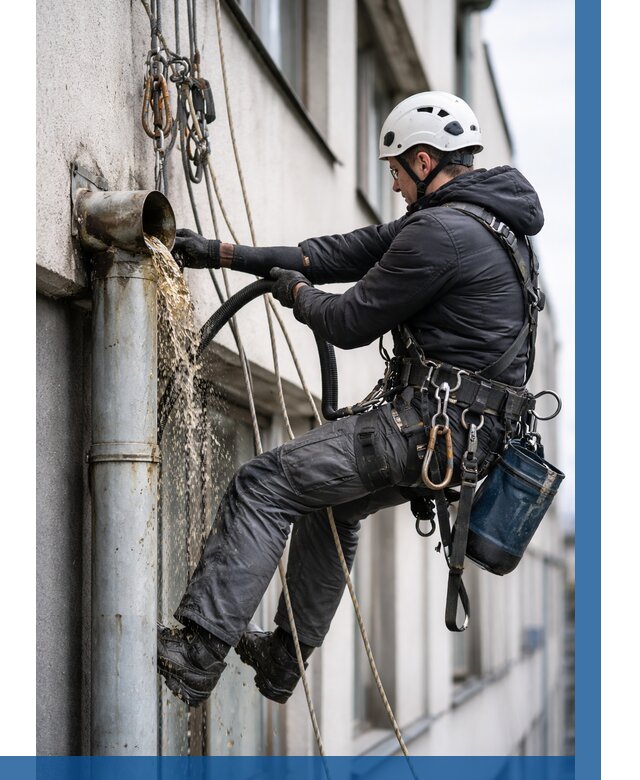 Прочистка водосточных труб в Лянторе от 3583 р. | ВЫСОТНИК-Лнт