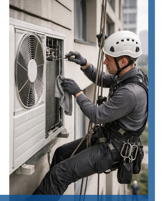 Обслуживание внешнего блока кондиционера в Лянторе от 2764 р.ВЫСОТНИК-Лнт