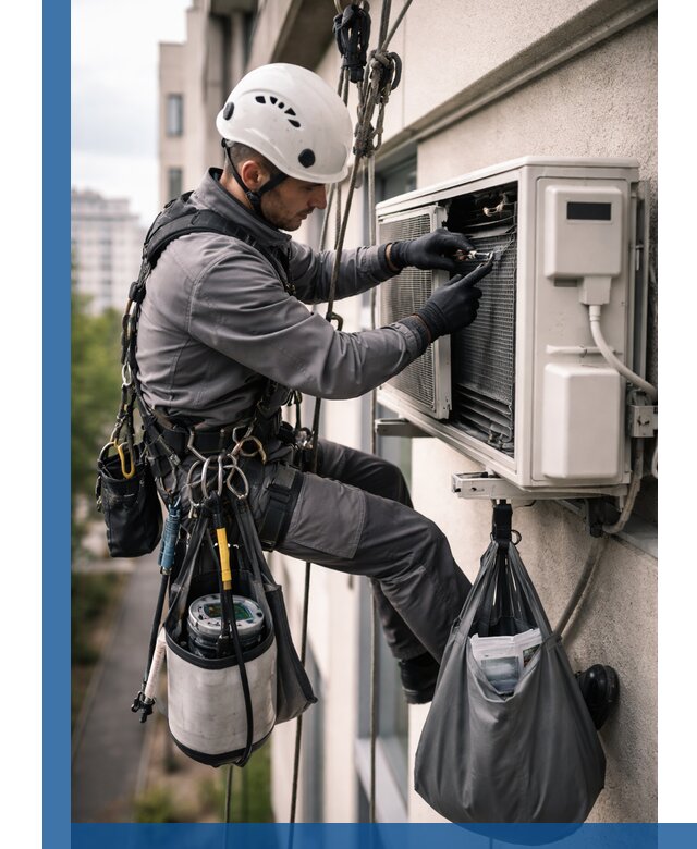 Обслуживание внешнего блока кондиционера в Лянторе профессионально