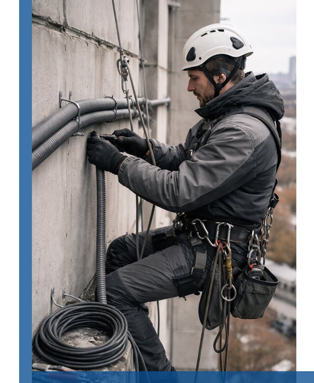 Профессиональный монтаж гофры для кабеля в Лянторе с гарантией