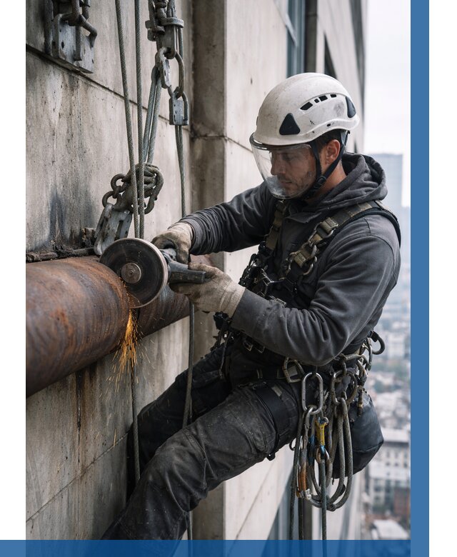 Резка металла на высоте в Лянторе по цене от 4607 р. | ВЫСОТНИК-Лнт