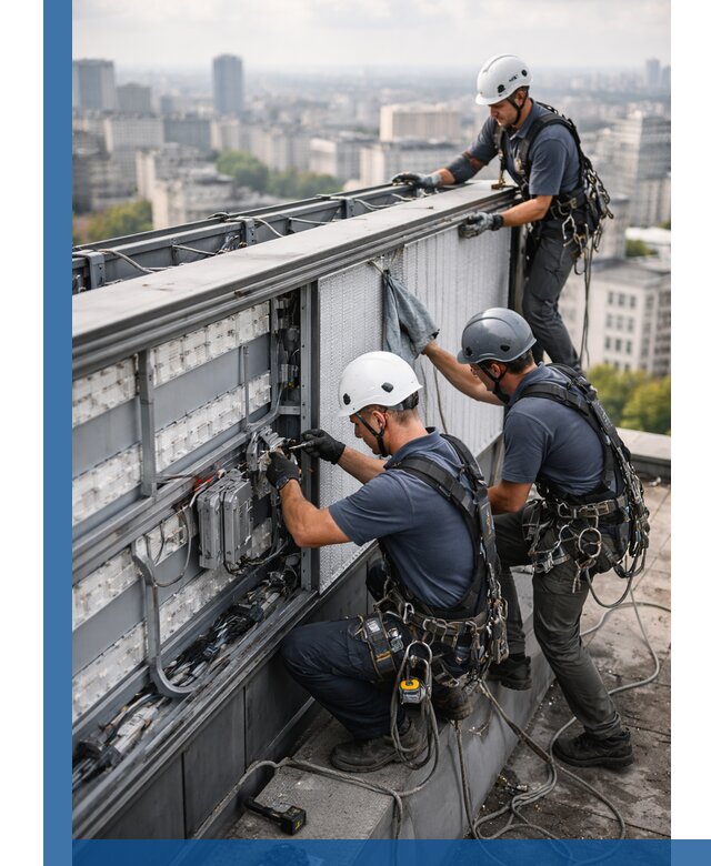 Профессиональное обслуживание крышной рекламы в Лянторе под ключ