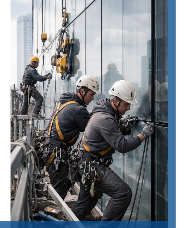 Структурное остекление фасадов в Лянторе от 9725 р. | ВЫСОТНИК-Лнт