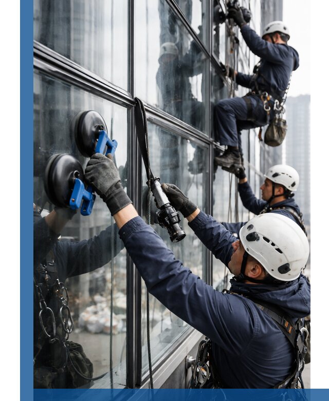 Радиусное остекление фасадов под ключ в Лянторе с гарантиями