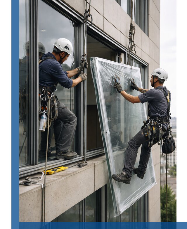 Профессиональная замена стекла в витраже в Лянторе с гарантией