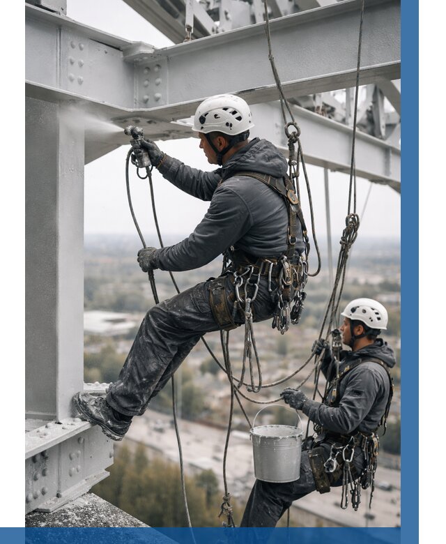 Покраска металлоконструкций на высоте в Лянторе 358 р |ВЫСОТНИК-Лнт