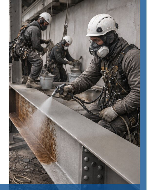 Антикоррозионная покраска металла в Лянторе от 717 р. | ВЫСОТНИК-Лнт