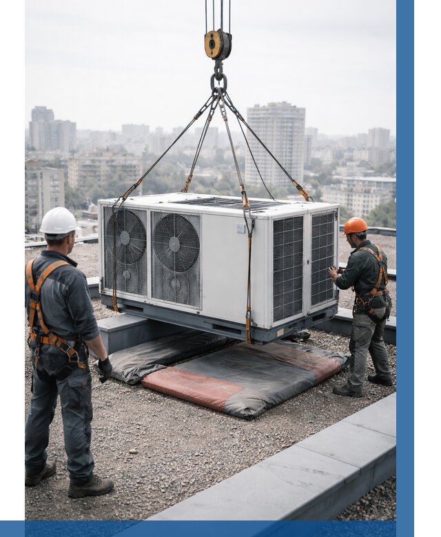 Подъем груза на крышу в Лянторе от 5119 р. | ВЫСОТНИК-Лнт заказать