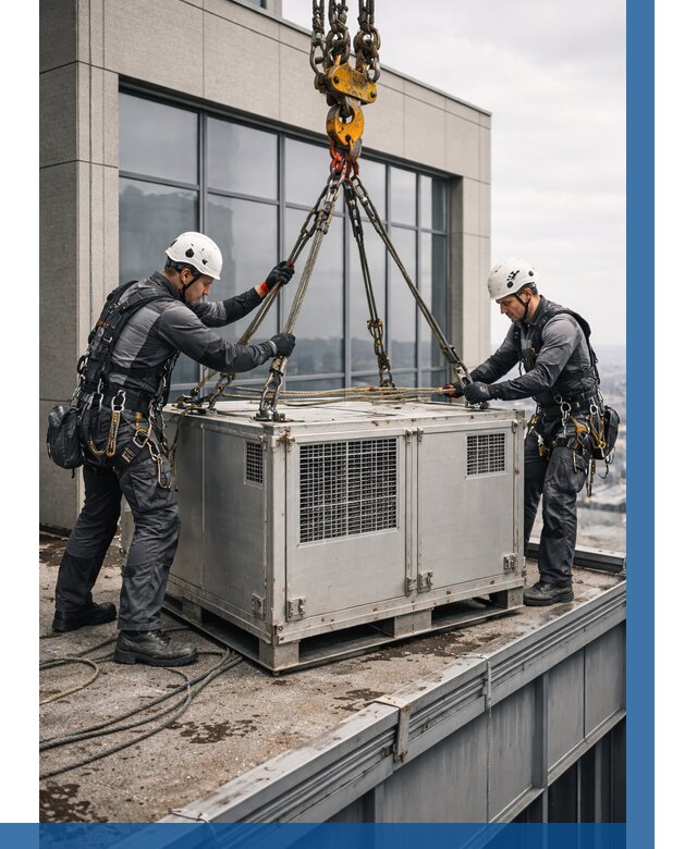 Такелажные работы на высоте в Лянторе от 8190 р. | ВЫСОТНИК-Лнт