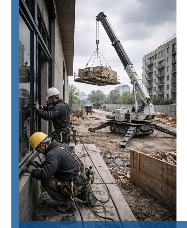 Аренда крана Пионер в Лянторе для строительных работ