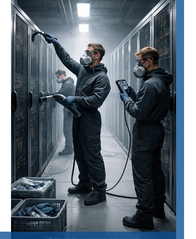 Обеспыливание серверной комнаты в Лянторе от 4607 р. | ВЫСОТНИК-Лнт