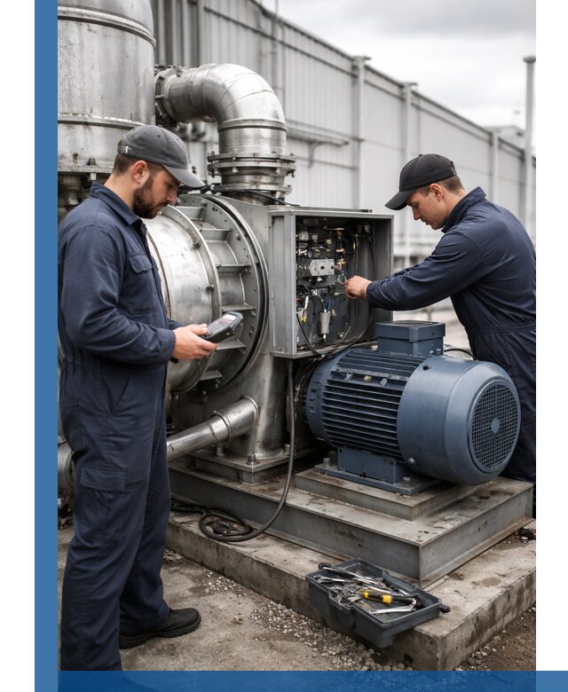 Техническое обслуживание промышленного оборудования в Лянторе