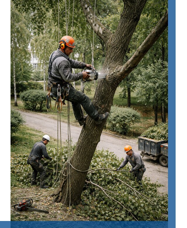 Кронирование деревьев в Лянторе от 6654 р. | ВЫСОТНИК-Лнт