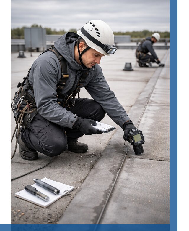 Обследование кровли на протечки в Лянторе от 4607 р. | ВЫСОТНИК-Лнт