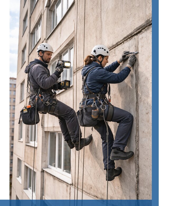 Обследование межпанельных швов в Лянторе от 1843 р. | ВЫСОТНИК-Лнт